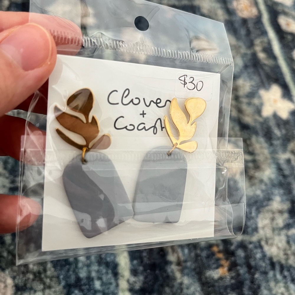 Clover + Coast - Clay Earrings